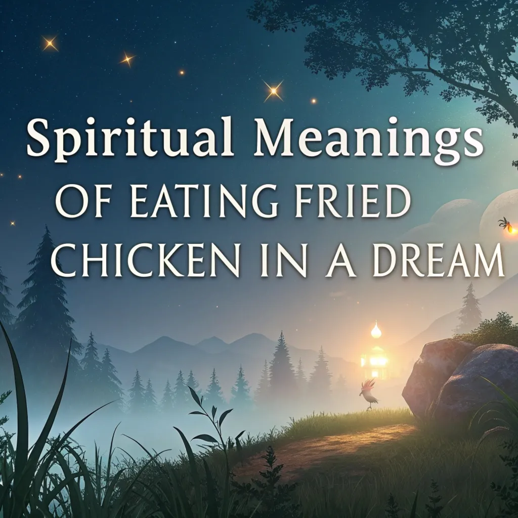 17 Spiritual Meanings of Eating Fried Chicken in Dreams: Divine Messages 17 Spiritual Meanings of Eating Fried Chicken in Dreams: Divine Messages