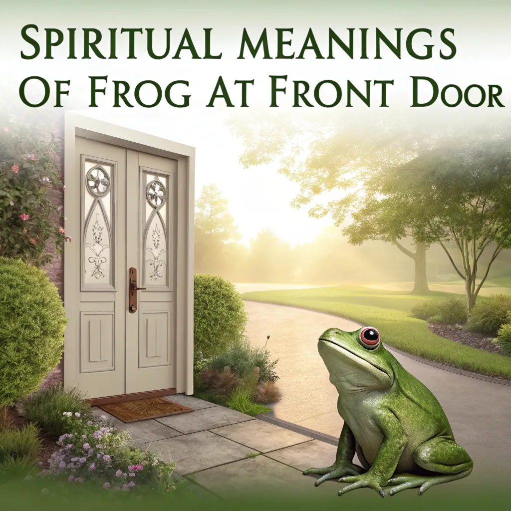 11 Spiritual Meanings of Frog at Front Door: Insights and Symbolism