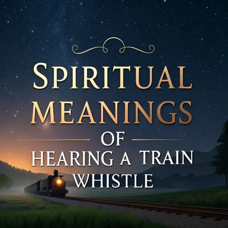 17 Spiritual Meanings of Hearing a Train Whistle: Hidden Insights