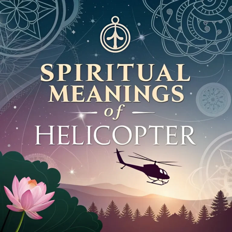 11 Spiritual Meanings of Helicopter: Elevating Your Consciousness