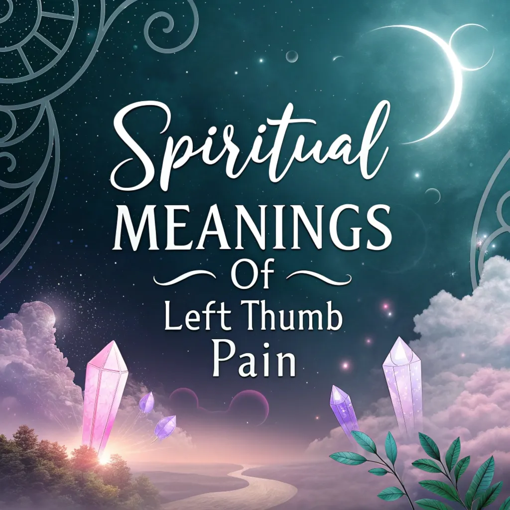 14 Spiritual Meanings of Left Thumb Pain: Hidden Messages