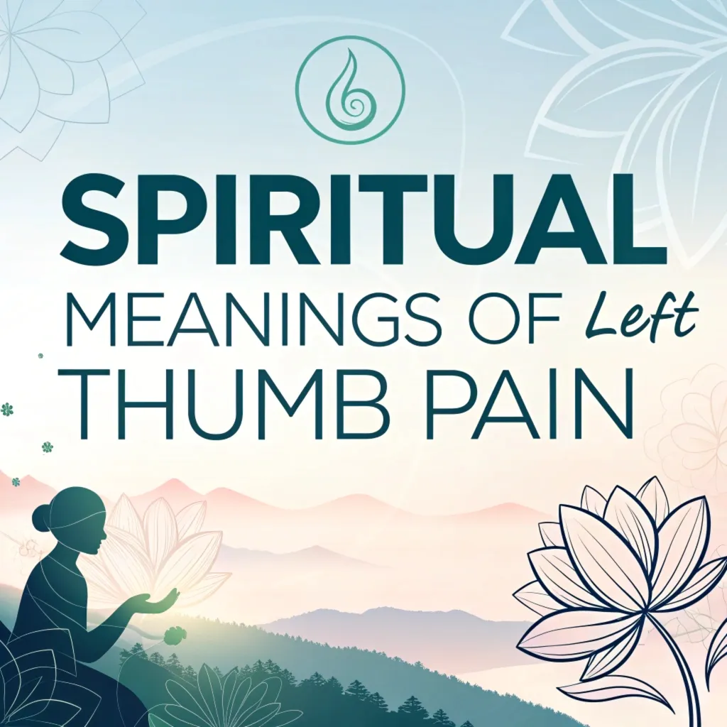 14 Spiritual Meanings of Left Thumb Pain: Hidden Messages