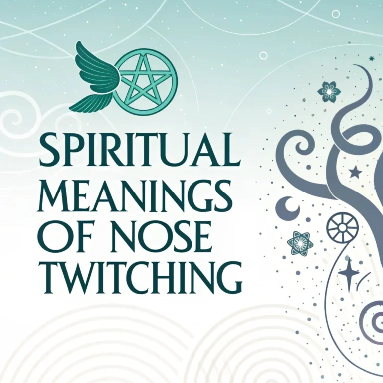 13 Spiritual Meanings of Nose Twitching: Mystical Messages