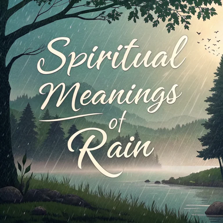 13 Spiritual Meanings of Rain: A Journey of Renewal and Divine Connection