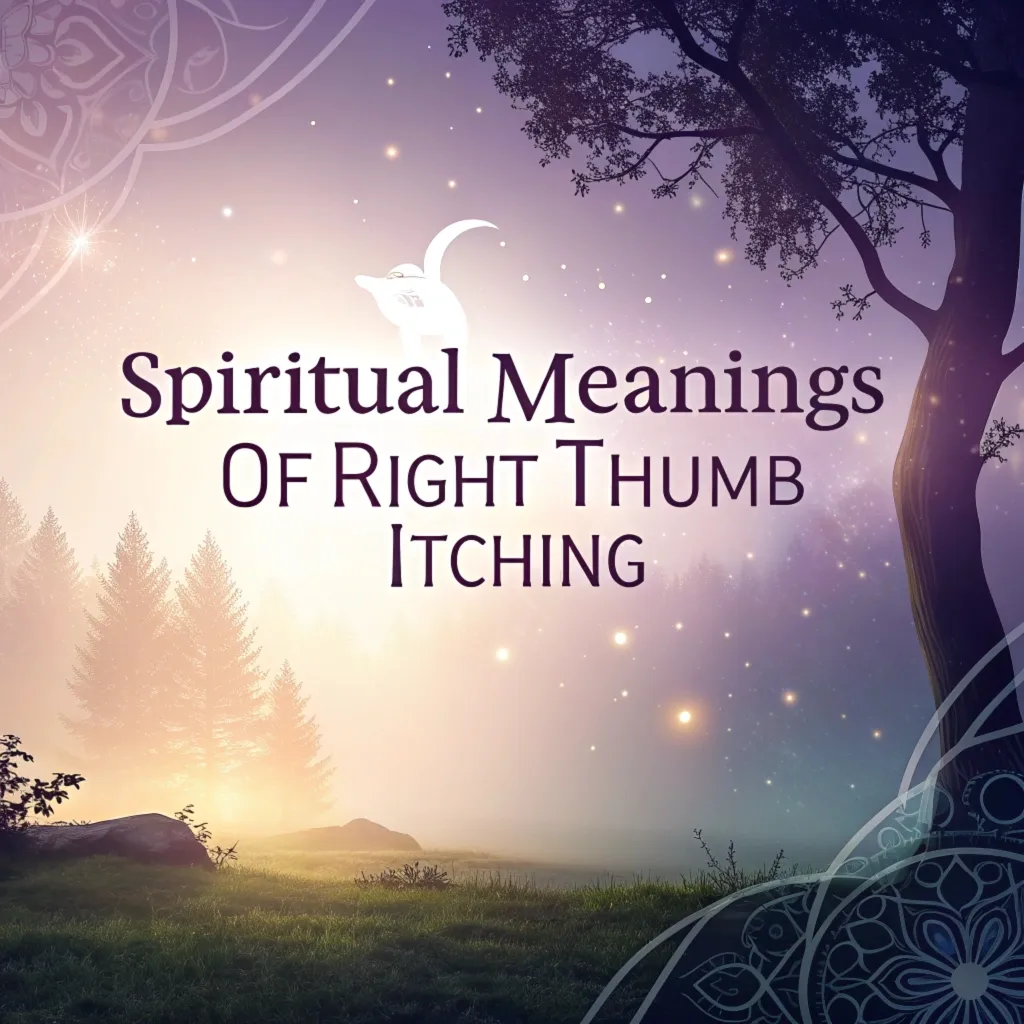 14 Spiritual Meanings of Right Thumb Itching: Divine Messages