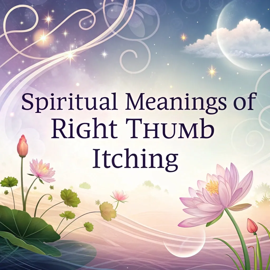 14 Spiritual Meanings of Right Thumb Itching: Divine Messages