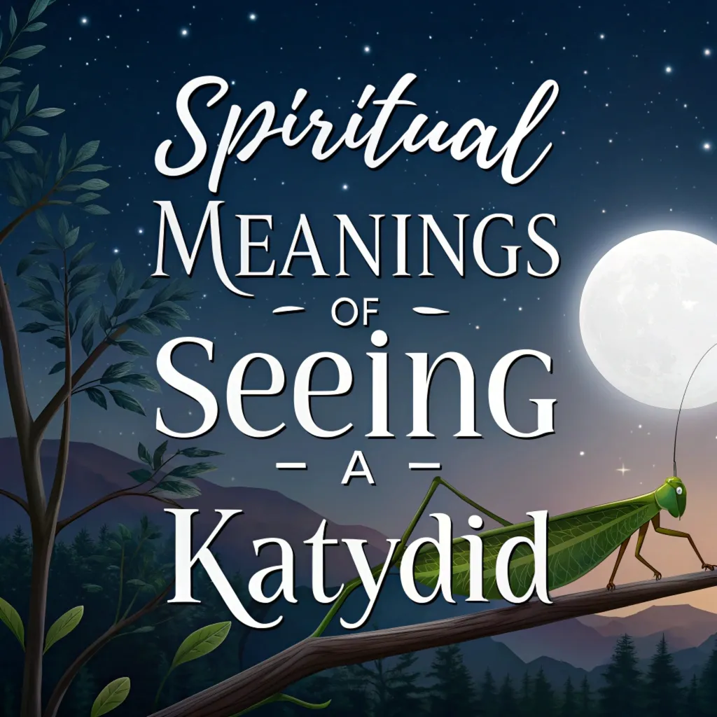 14 Spiritual Meanings of Seeing a Katydid: Finding Harmony & Balance