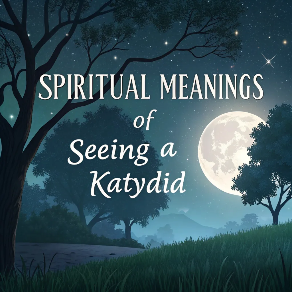 14 Spiritual Meanings of Seeing a Katydid: Finding Harmony & Balance