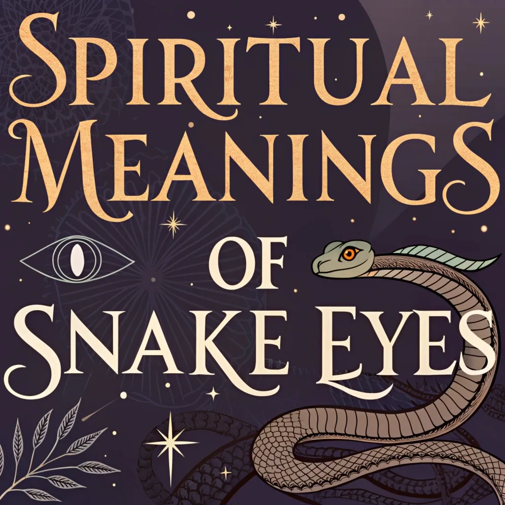 13 Spiritual Meanings of Snake Eyes: Exploring Ancient Wisdom