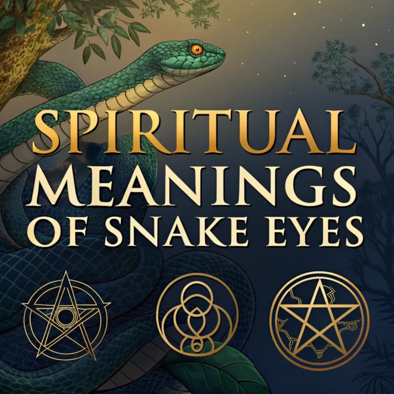 13 Spiritual Meanings of Snake Eyes: Exploring Ancient Wisdom