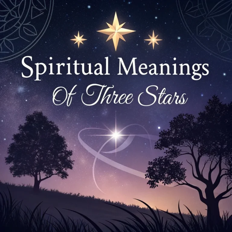 14 Spiritual Meanings of Three Stars: Hidden Signs and Insights