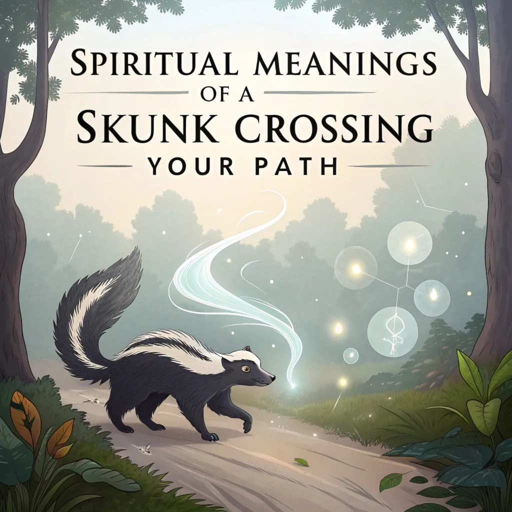 15 Spiritual Meanings of a Skunk Crossing Your Path