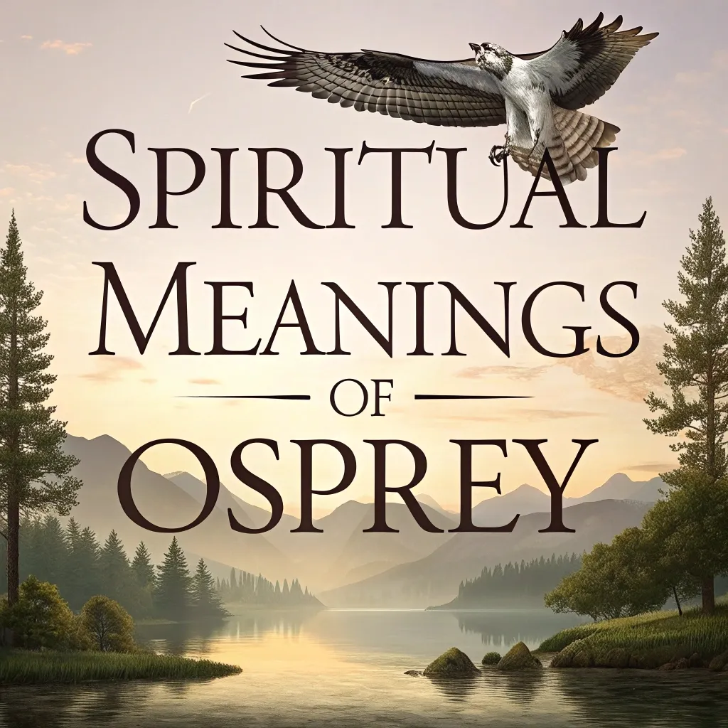 12 Spiritual Meanings of Osprey: A Guide to Inner Wisdom