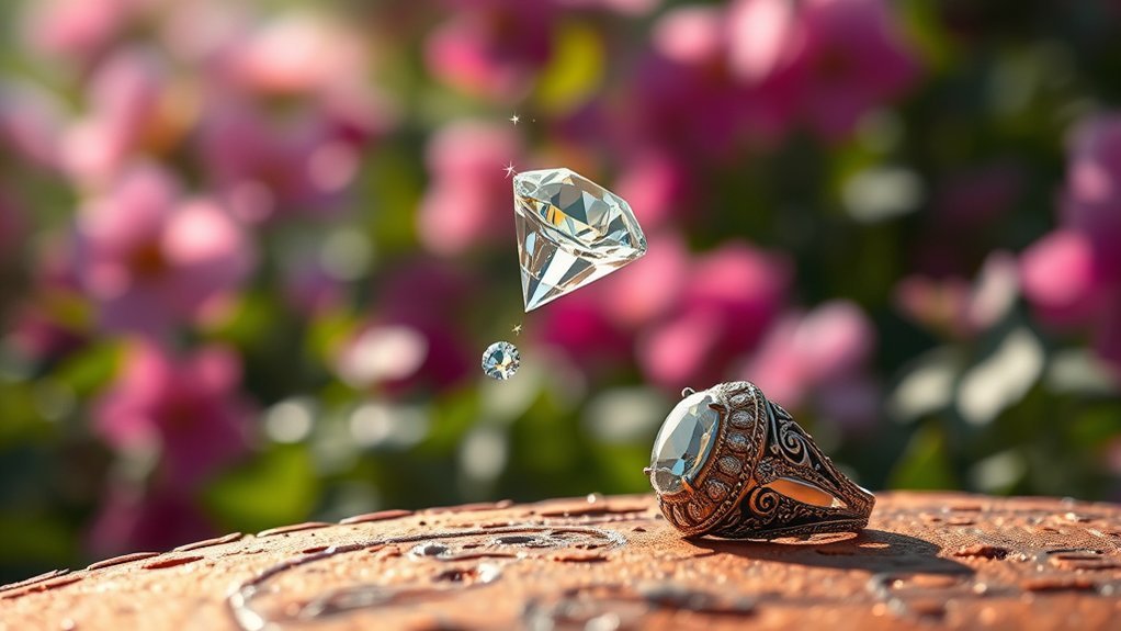 diamond ring loss symbolism