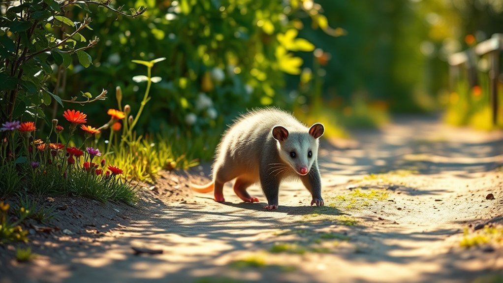 possum crossing signifies guidance