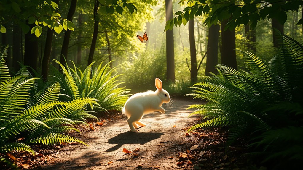 rabbit crossing spiritual significance