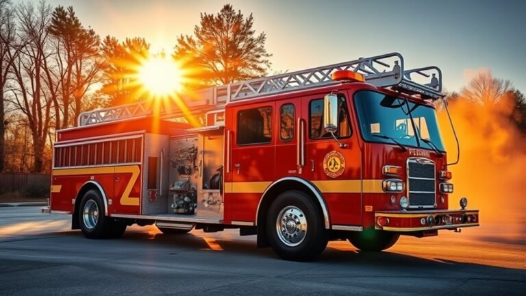 symbolism of fire trucks