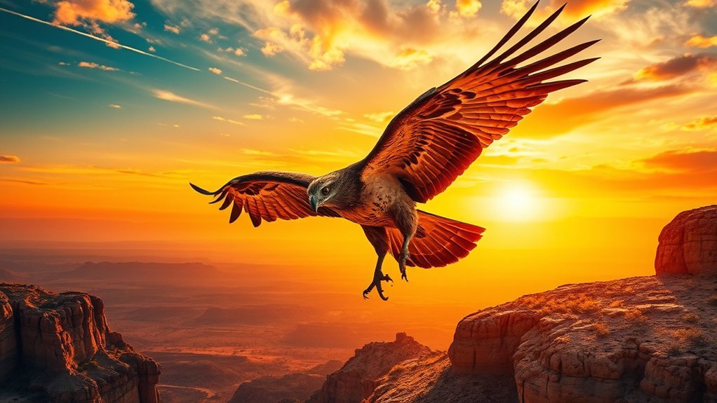 buzzard symbolizes spiritual renewal