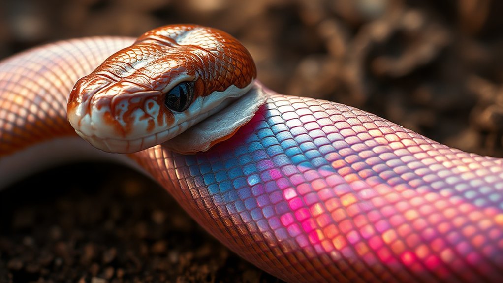 snake shedding signifies rebirth